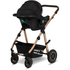 Дитячий візочок 3 в 1 Lionelo BLACK ONYX